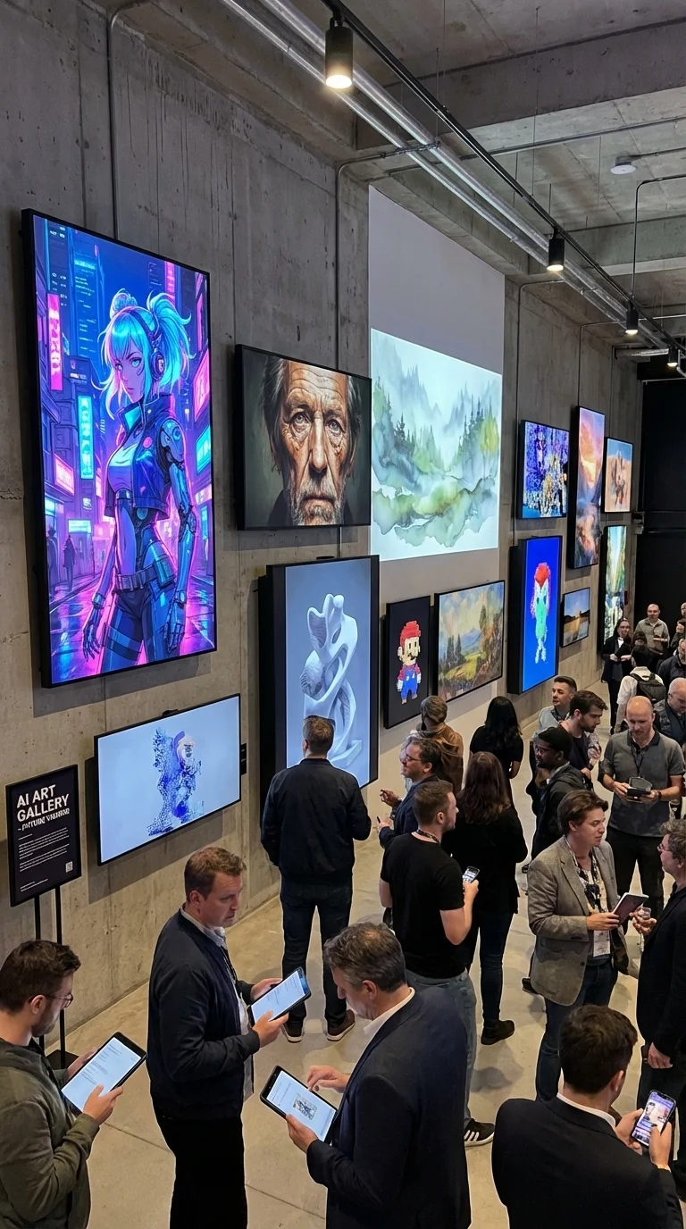 AI-арт генераторы — Midjourney, Stable Diffusion, GPT Image, Flux