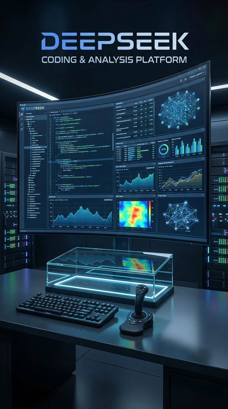 DeepSeek интерфейс — код, анализ, текст