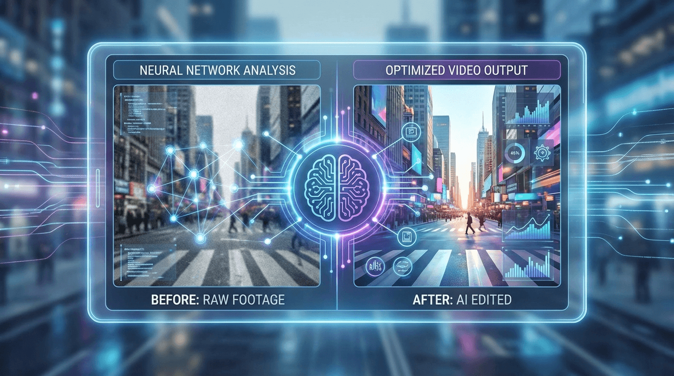 AI-анализ видео и автоматический монтаж нейросетью