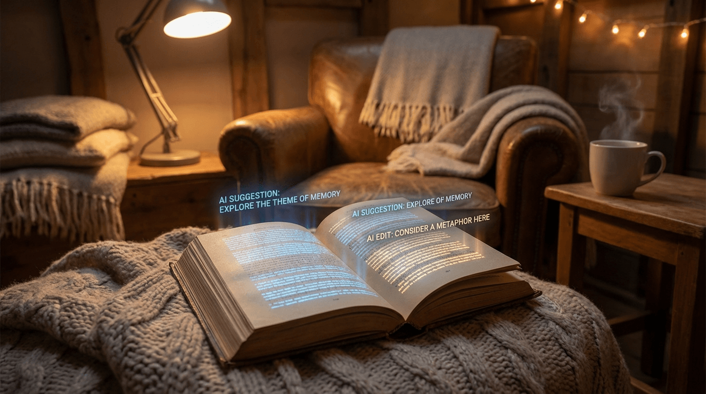 План книги созданный нейросетью — структура глав