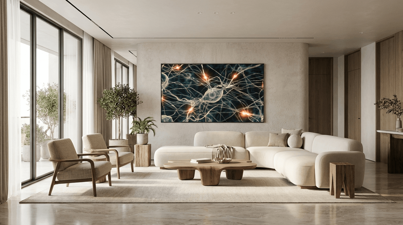 Нейросеть для дизайна интерьера — визуализация и редизайн комнаты с помощью AI