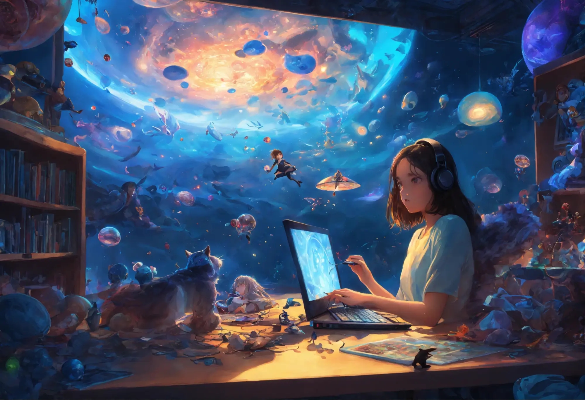 Миры комиксов от ChatGPT-4