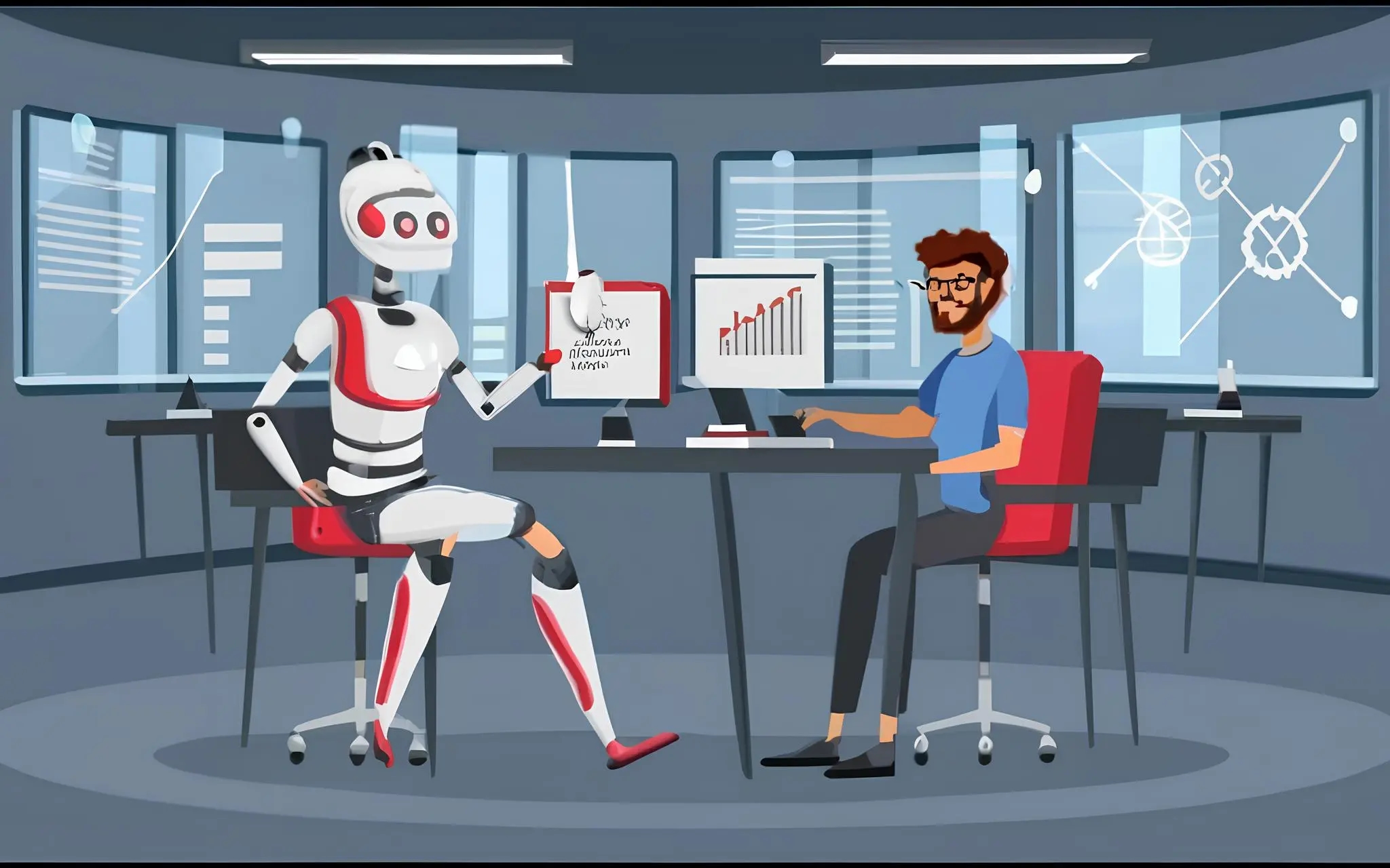 Чатбот-нейросеть и SMM-специалист решают задачи соцмедиа маркетинга