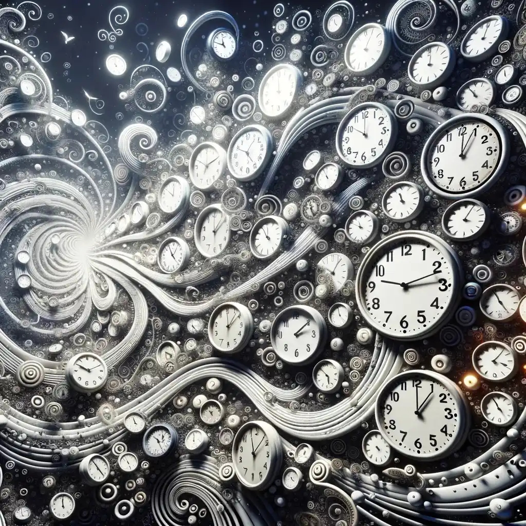 Часы с узорами