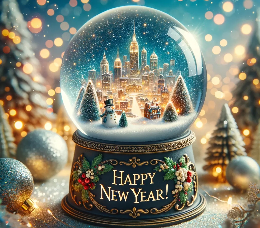 Открытка на Новый год