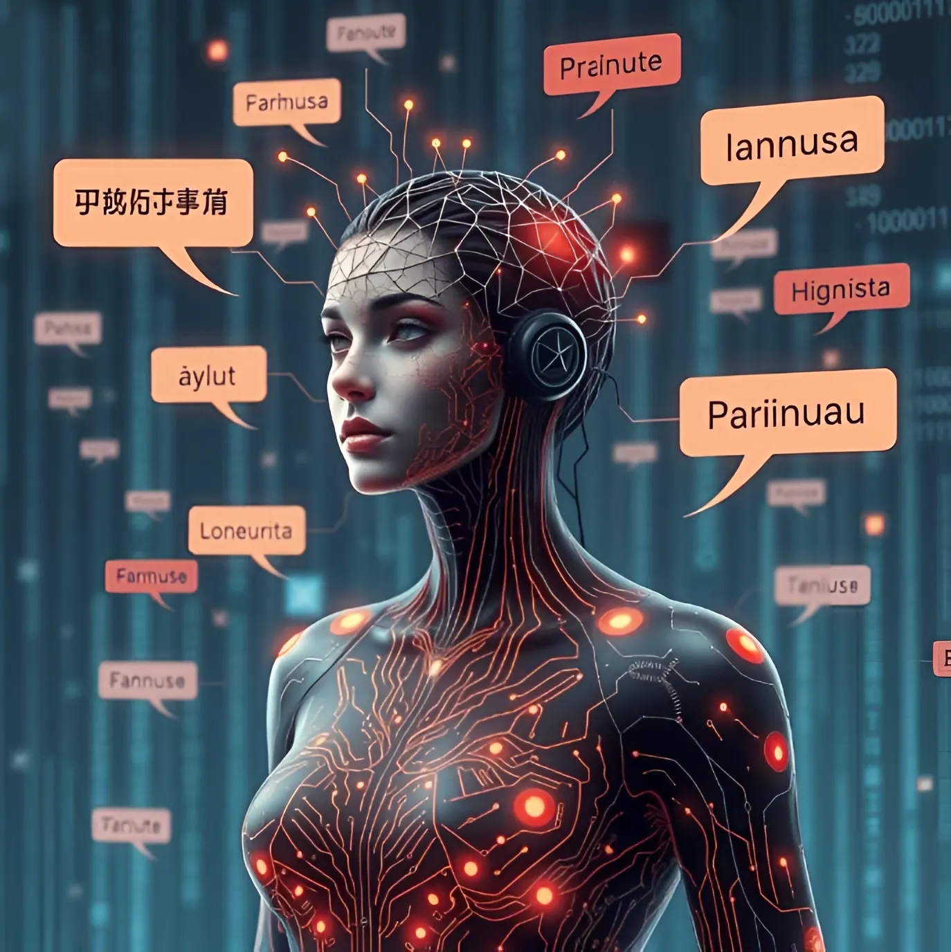 Многоязыковые ИИ-переводы с помощью нейросети