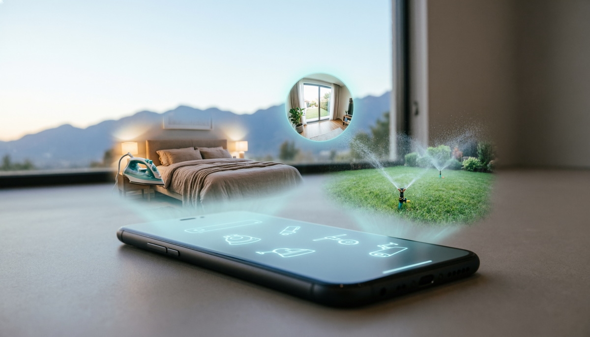 Управление умным домом через мобильное приложение из любого места