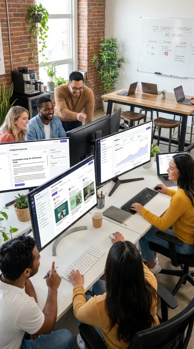 Контент-маркетинг с помощью ИИ и нейросетей для бизнеса