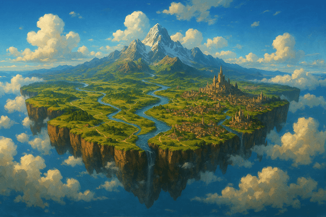 Огромная страна в небе