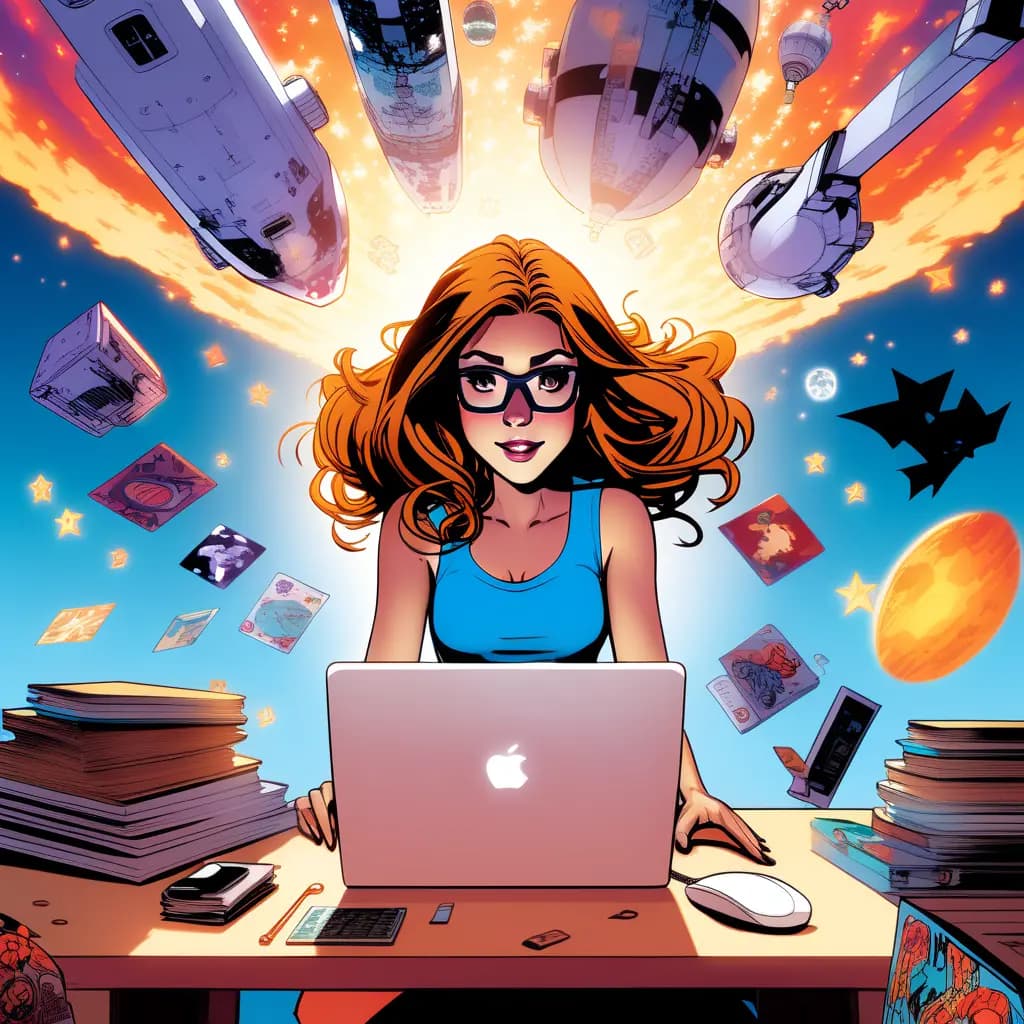 Создание комиксов с ИИ