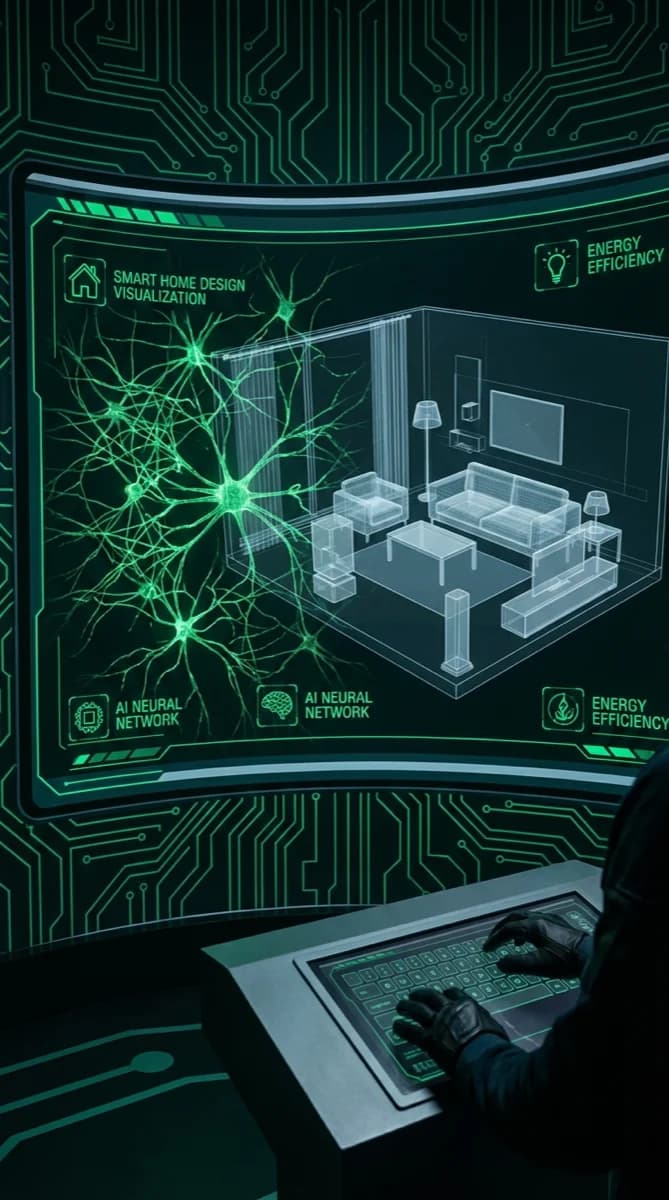 ИИ дизайн интерьера в MashaGPT