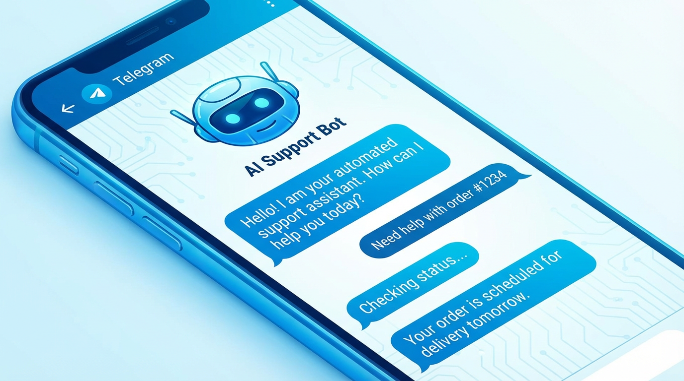 Чат-бот поддержки в Telegram